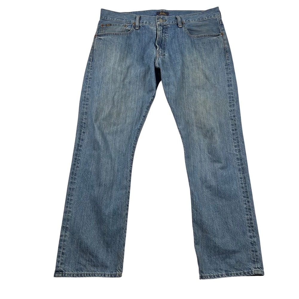 Polo Ralph Lauren Jeans Mens 35x30 (fits 36x30) Hampton Relaxed Straight Classic